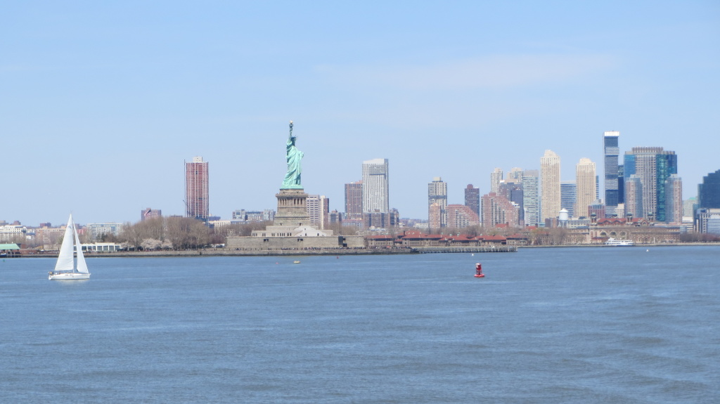 Ob es auf der Fähre wohl Fahrgäste gab, die tatsächlich nach Staten Island wollten?