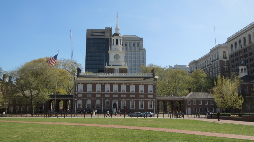Wer Englisch-LK hatte, kennt sie vielleicht auch noch: In der Independence Hall wurde die Declaration of Independence unterzeichnet