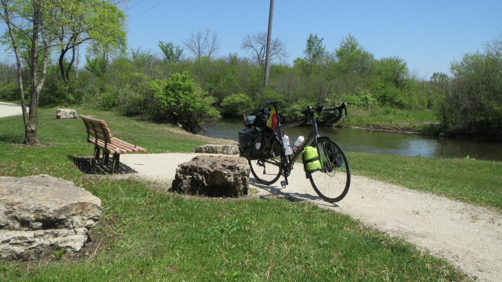 Mittagspause am Illinois and Michigan Canal