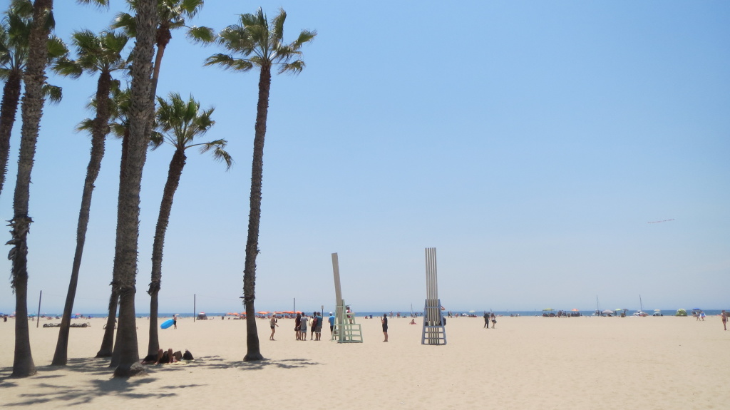 Ausblick auf den Pazifik vom Venice Beach