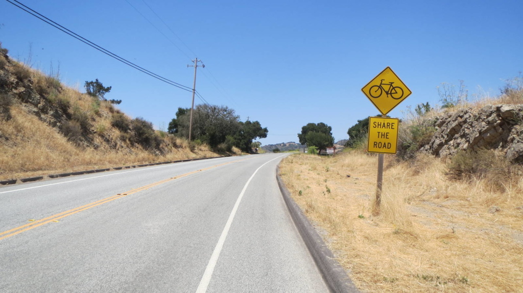 Die letzten Hügel bis San Luis Obispo waren auf der leeren Parallelstraße dann ein Kinderspiel