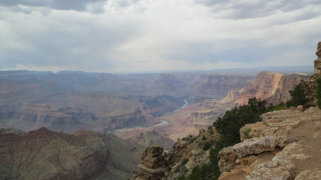 Blick in den östlichen Grand Canyon von Desert View