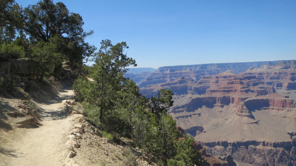 Abseits der großen Touristen-Ströme auf dem westlichen Rim Trail