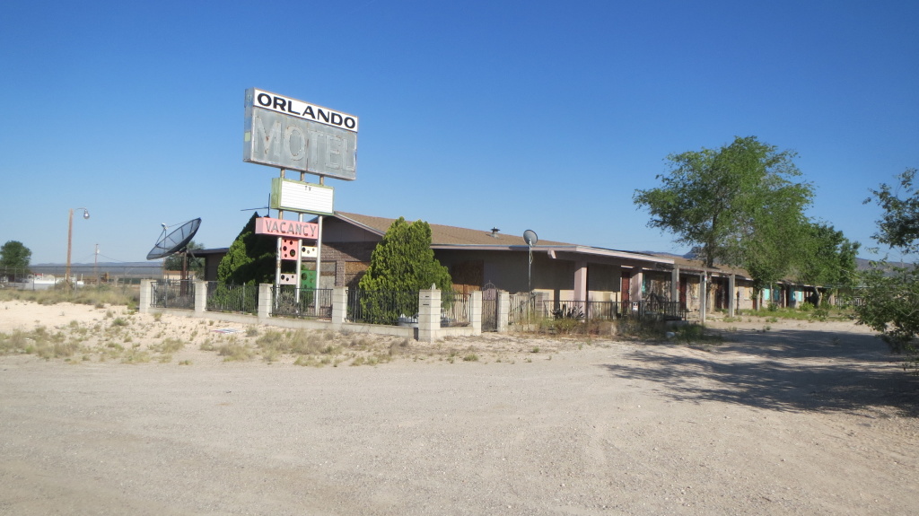 Verlassene Motels und auch Restaurants waren keine Seltenheit auf der 66. Die Glanzzeiten der Route sind Vergangenheit