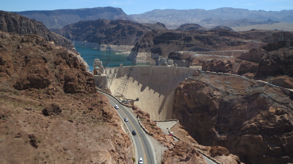 Für diesen Ausblick auf den Hoover Dam habe ich einige zusätzliche Qualen auf mich genommen