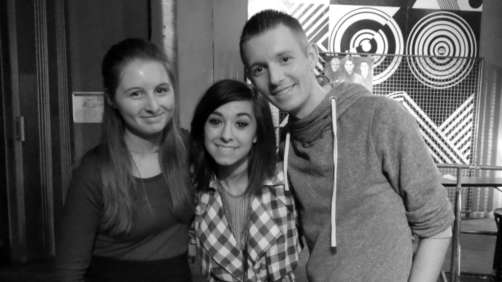 Mit meiner Schwester Marie war ich erst im Februar 2015 auf dem Berliner Konzert von Christina Grimmie